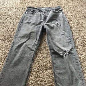 Grey wash 90’s High Rise